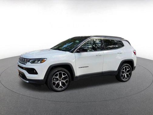 Bright White Clearcoat 2025 Jeep Compass Limited