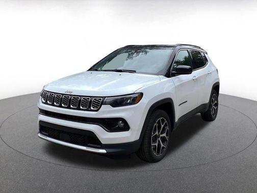 Bright White Clearcoat 2025 Jeep Compass Limited