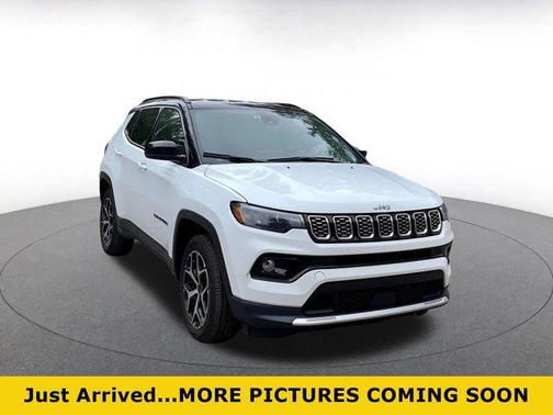 Bright White Clearcoat 2025 Jeep Compass Limited
