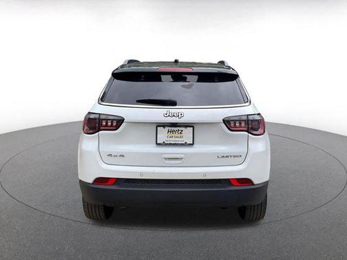 Bright White Clearcoat 2025 Jeep Compass Limited