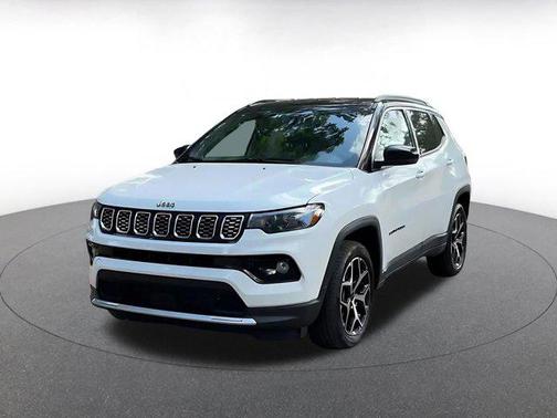 Bright White Clearcoat 2025 Jeep Compass Limited