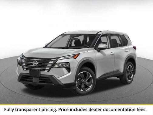 Brilliant Silver Metallic 2025 Nissan Rogue SV