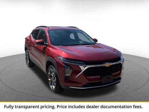 Crimson Metallic 2025 Chevrolet Trax LT
