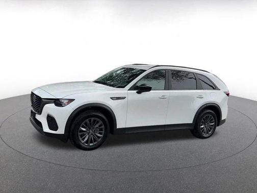 Rhodium White Premium 2025 Mazda CX-70 3.3 Turbo Preferred Package