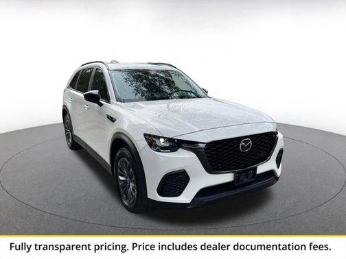 Rhodium White Premium 2025 Mazda CX-70 3.3 Turbo Preferred Package