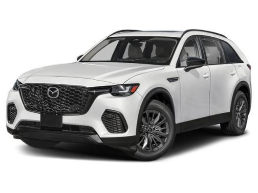 Rhodium White Premium 2025 Mazda CX-70 3.3 Turbo Preferred Package