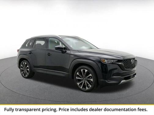 Jet Black Mica 2025 Mazda CX-50 Hybrid Premium Plus Package