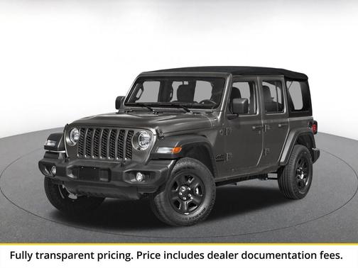 Granite Crystal Metallic Clearcoat 2025 Jeep Wrangler 4-Door Sahara 4x4