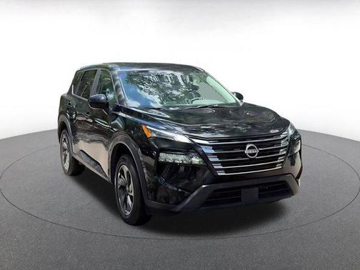 Super Black 2025 Nissan Rogue SV