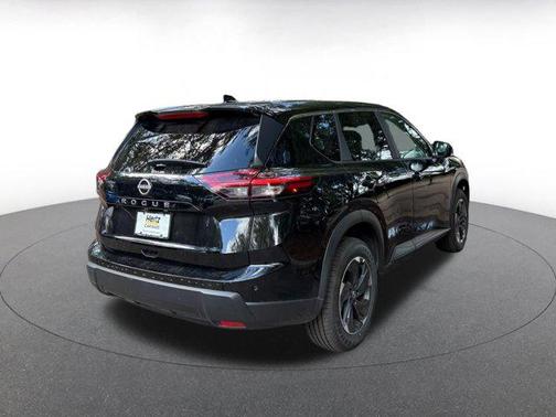 Super Black 2025 Nissan Rogue SV