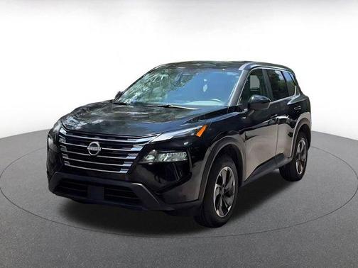 Super Black 2025 Nissan Rogue SV