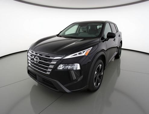 Super Black 2025 Nissan Rogue SV