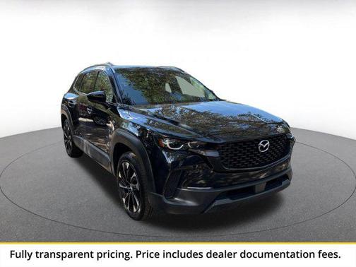 Jet Black Mica 2025 Mazda CX-50 Hybrid Premium Plus Package