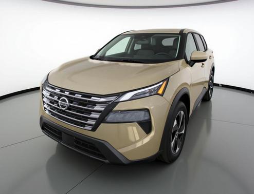 Baja Storm Metallic 2025 Nissan Rogue SV