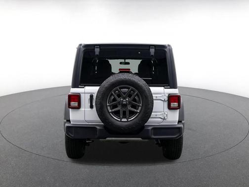 Bright White Clearcoat 2025 Jeep Wrangler Sport S