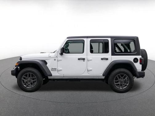 Bright White Clearcoat 2025 Jeep Wrangler Sport S