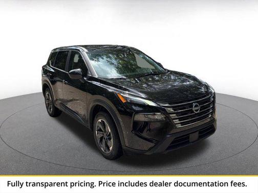 Super Black 2025 Nissan Rogue SV