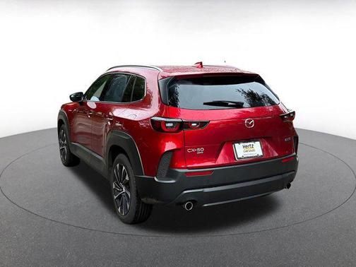 Soul Red Crystal Metallic 2025 Mazda CX-50 Hybrid Premium Plus Package