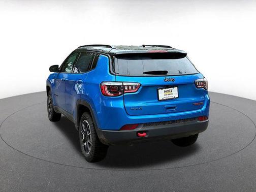 Hydro Blue Pearlcoat 2025 Jeep Compass Trailhawk