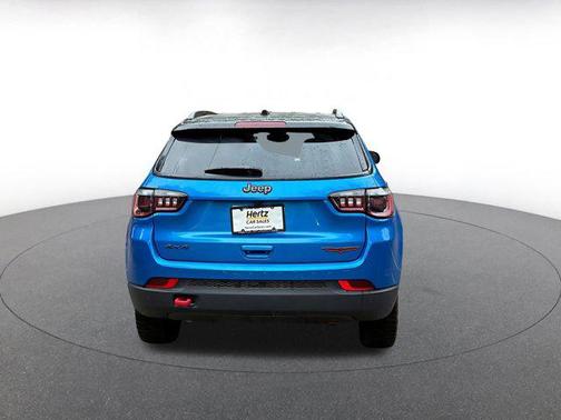 Hydro Blue Pearlcoat 2025 Jeep Compass Trailhawk