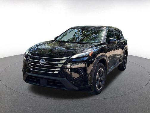 Super Black 2025 Nissan Rogue SV