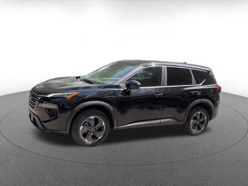Super Black 2025 Nissan Rogue SV