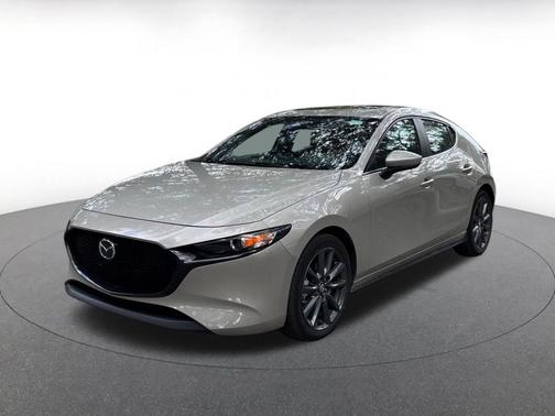 Platinum Quartz Metallic 2026 Mazda Mazda3 FWD w/Preferred Package