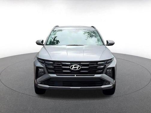 Shimmering Silver 2025 Hyundai TUCSON Hybrid Blue