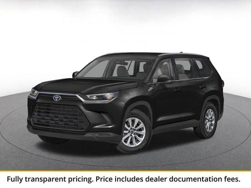 Midnight Black Metallic 2025 Toyota Grand Highlander XLE