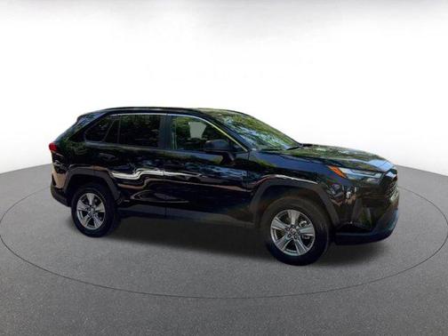 Midnight Black Metallic 2025 Toyota RAV4 Hybrid LE