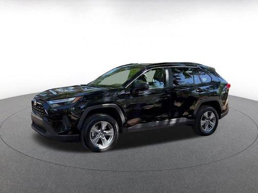Midnight Black Metallic 2025 Toyota RAV4 Hybrid LE