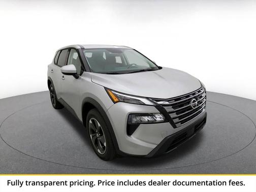 Brilliant Silver Metallic 2025 Nissan Rogue SV