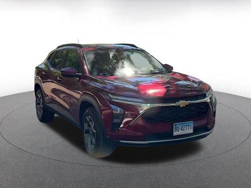 Crimson Metallic 2025 Chevrolet Trax LT