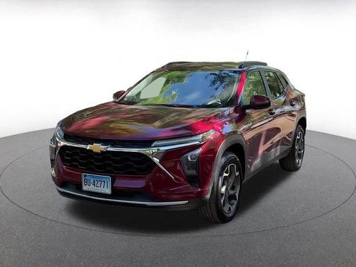 Crimson Metallic 2025 Chevrolet Trax LT