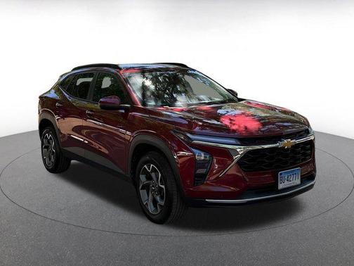 Crimson Metallic 2025 Chevrolet Trax LT