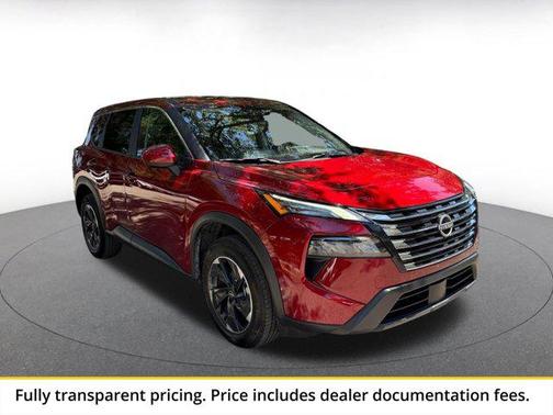 Scarlet Ember Tintcoat 2025 Nissan Rogue SV