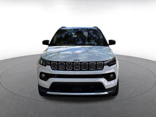 Bright White Clearcoat 2025 Jeep Compass Limited