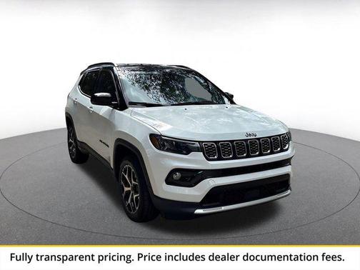 Bright White Clearcoat 2025 Jeep Compass Limited