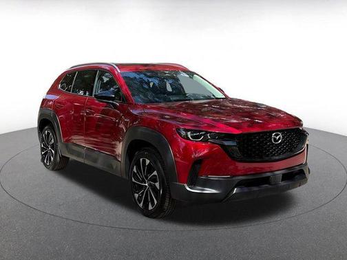 Soul Red Crystal Metallic 2025 Mazda CX-50 Hybrid Premium Plus Package