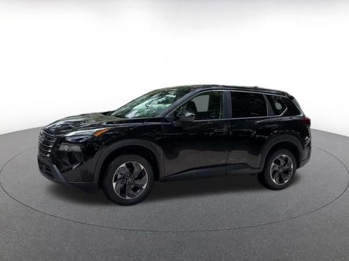 Super Black 2025 Nissan Rogue SV