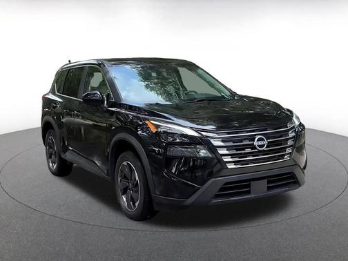 Super Black 2025 Nissan Rogue SV