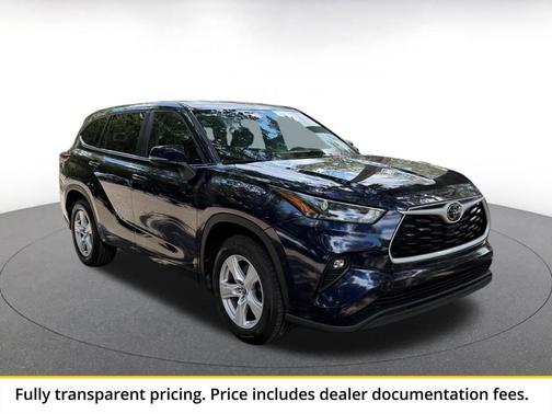 Blueprint 2025 Toyota Highlander LE