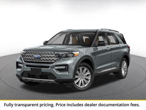 Carbonized Gray Metallic 2024 Ford Explorer Limited