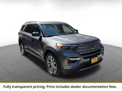 Carbonized Gray Metallic 2024 Ford Explorer Limited