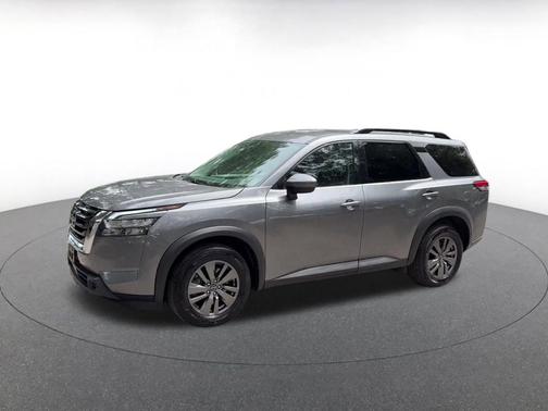 Gun Metallic 2025 Nissan Pathfinder SV 4WD