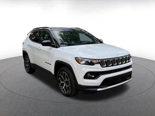 Bright White Clearcoat 2025 Jeep Compass Limited