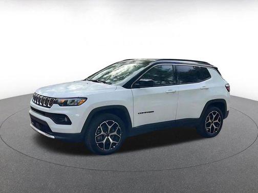 Bright White Clearcoat 2025 Jeep Compass Limited