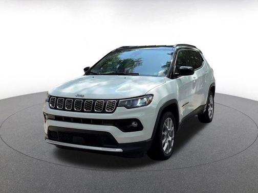Bright White Clearcoat 2025 Jeep Compass Limited