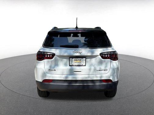 Bright White Clearcoat 2025 Jeep Compass Limited