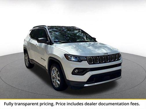 Bright White Clearcoat 2025 Jeep Compass Limited